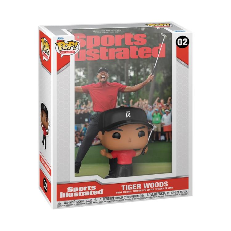 Funko POP! Sports Illustrated: Sports Illustrated - Tiger Woods #02 (Cover Figure) (with Case)