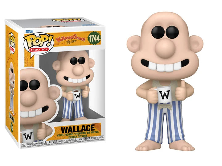 Funko Pop! Animation: Wallace & Gromit - Wallace (Pajamas) #1744