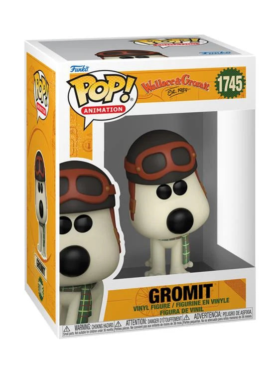 Funko Pop! Animation: Wallace & Gromit - Gromit (Aviator Hat) #1745