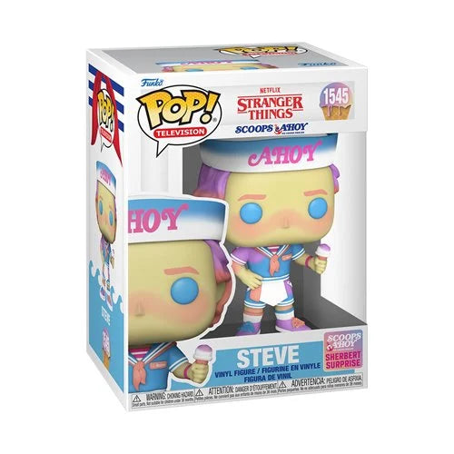 Funko POP! Television: Stranger Things - Steve with Ice Cream #1545 (Scoops Ahoy) (Netflix)