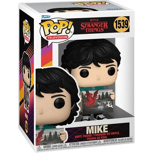 Funko POP! Television: Stranger Things - Mike with Will's Painting #1539 (Season 4)