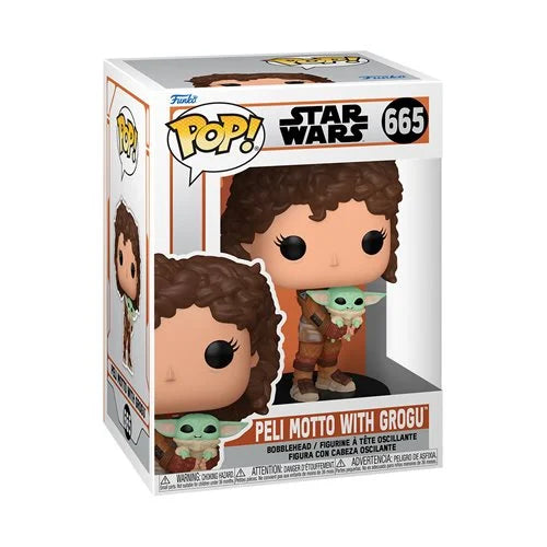Funko POP!: Star Wars - Peli Motto with Grogu #665 (The Mandalorian)