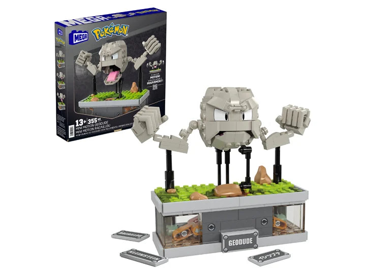 PRESALE | Pokemon Mega Mini Motion Geodude (Mattel)