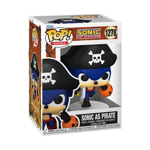 Funko POP! Games: Sonic the Hedgehog - Sonic as Pirate #1278
