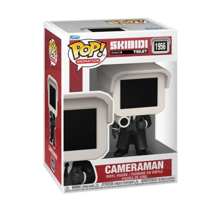 Funko POP! Animation: Skibidi Toilet - Cameraman #1956