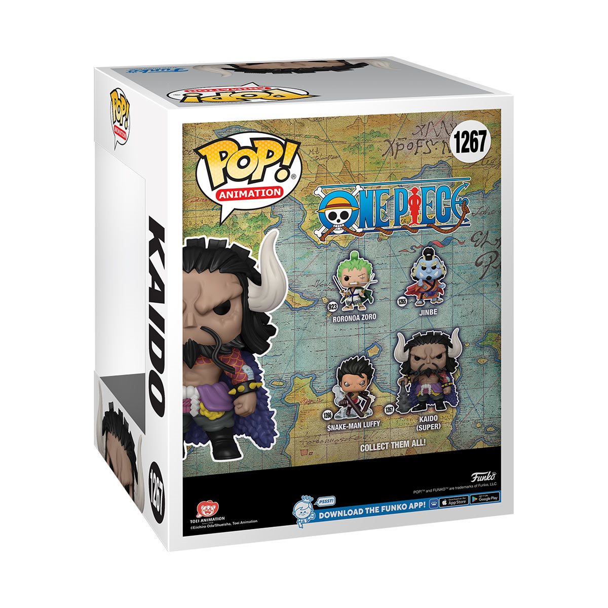 Funko POP! Animation: One Piece - Kaido #1267 - 6" Super Sized Vinyl Figures