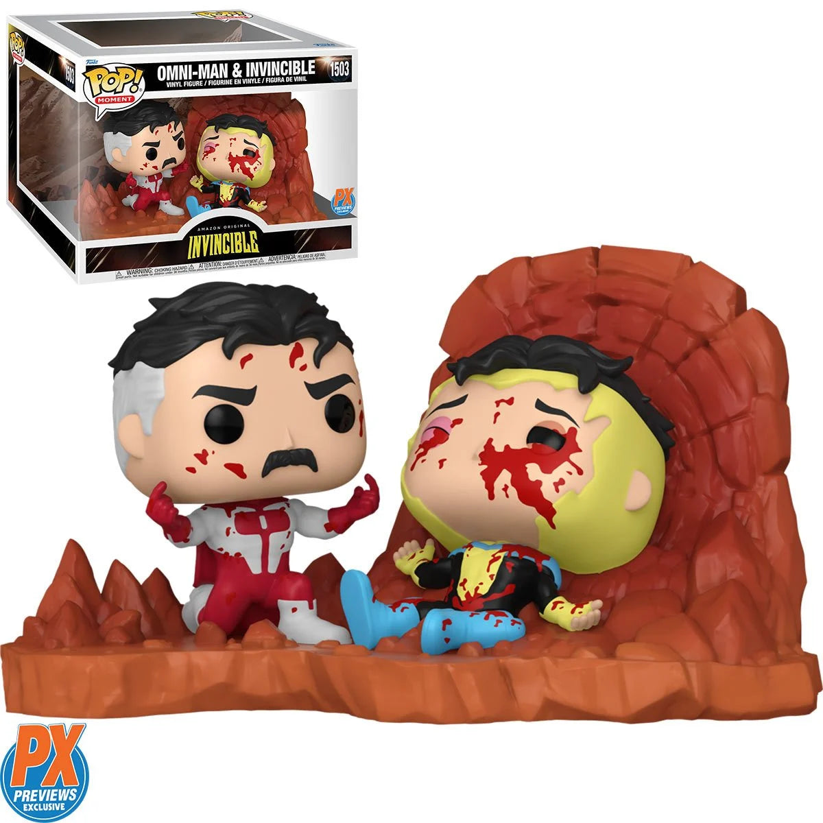 Funko POP! Moments - Invincible - Think Mark Vinyl Moment - FCBD Previews Exclusive