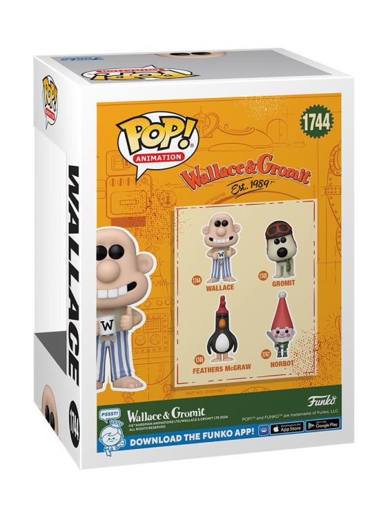 Funko Pop! Animation: Wallace & Gromit - Wallace (Pajamas) #1744
