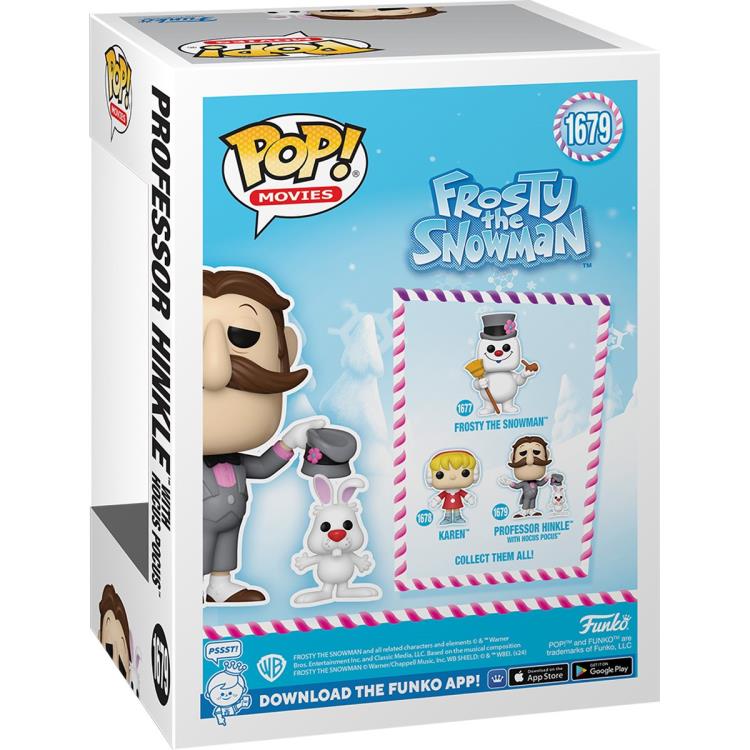 Funko POP! Movies: Frosty The Snowman - Professor Hinkle with Hocus Pocus #1679