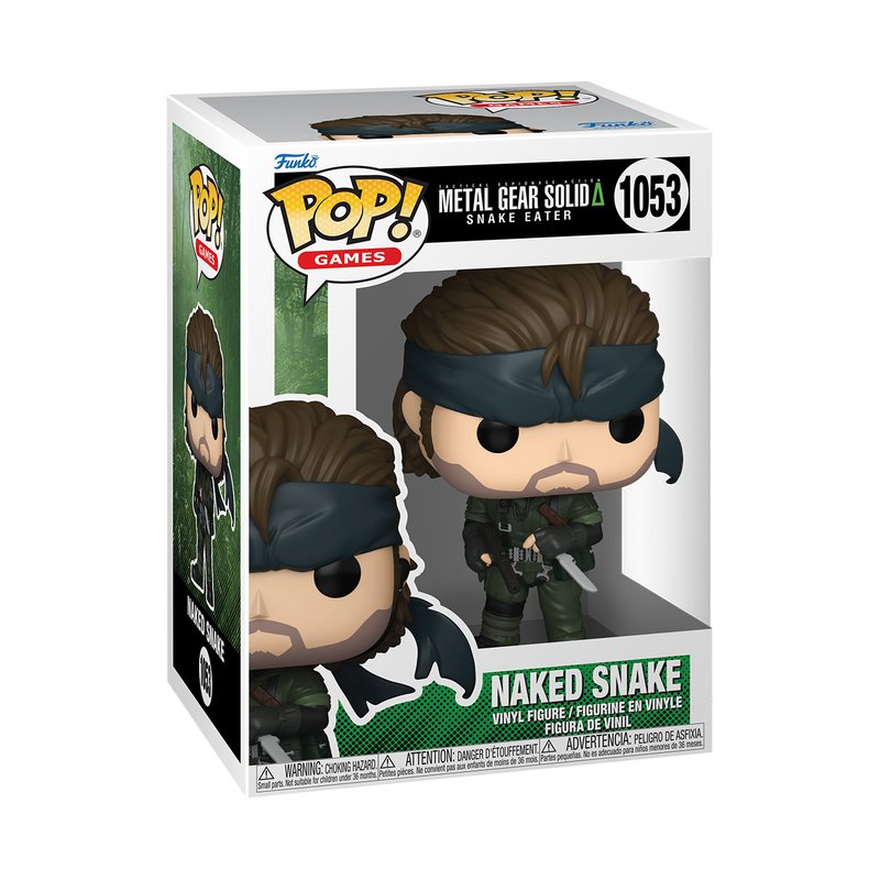 Funko Pop! Games: Metal Gear Solid 3: Snake Eater - Naked Snake #1053