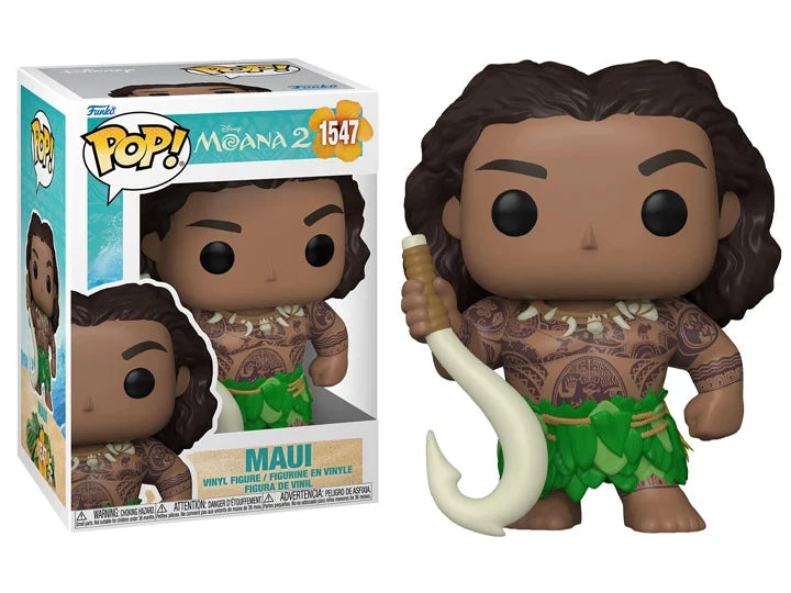 Funko Pop! Disney: Moana 2 - Maui with Fish Hook #1547