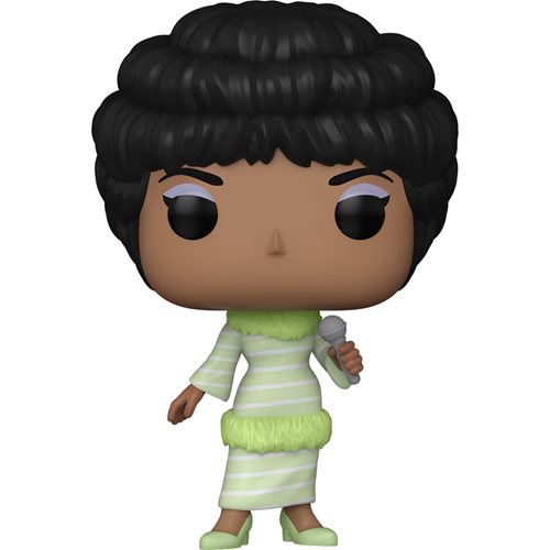 PRESALE | Funko POP! Rocks: Aretha Franklin (Green Dress) #365 - Vinyl Figures