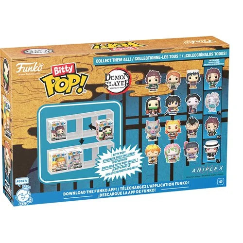 Funko Bitty POP!: Demon Slayer - Nezuko Kamado (Mini-Figure 4-Pack) (Limited Chase Edition)