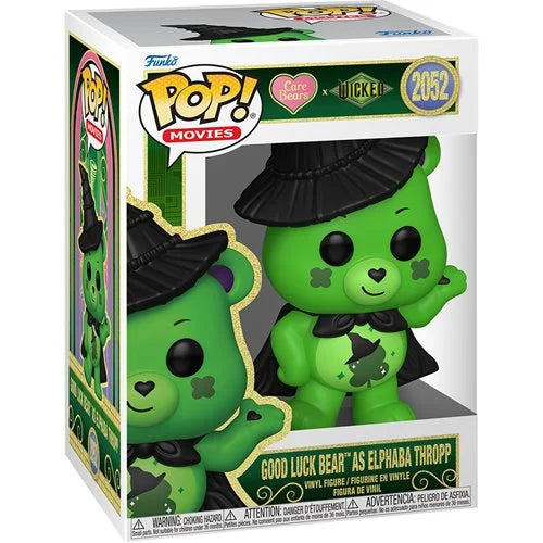 Funko POP! Movies: Care Bears x Wicked - Good Luck Bear as Elphaba Thropp #2052
