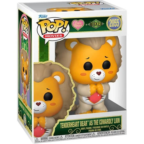 Funko POP! Movies: Care Bears x Wicked - Tenderheart Bear as The Cowardly Lion #2055
