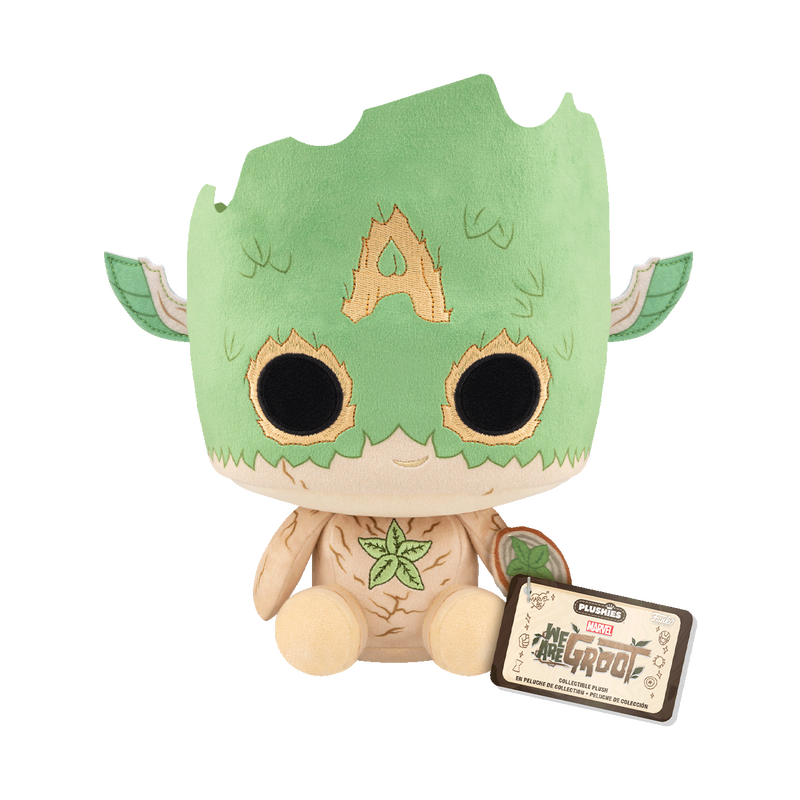 PRESALE | Funko POP! Marvel: We Are Groot as Captain America 7-Inch Plush