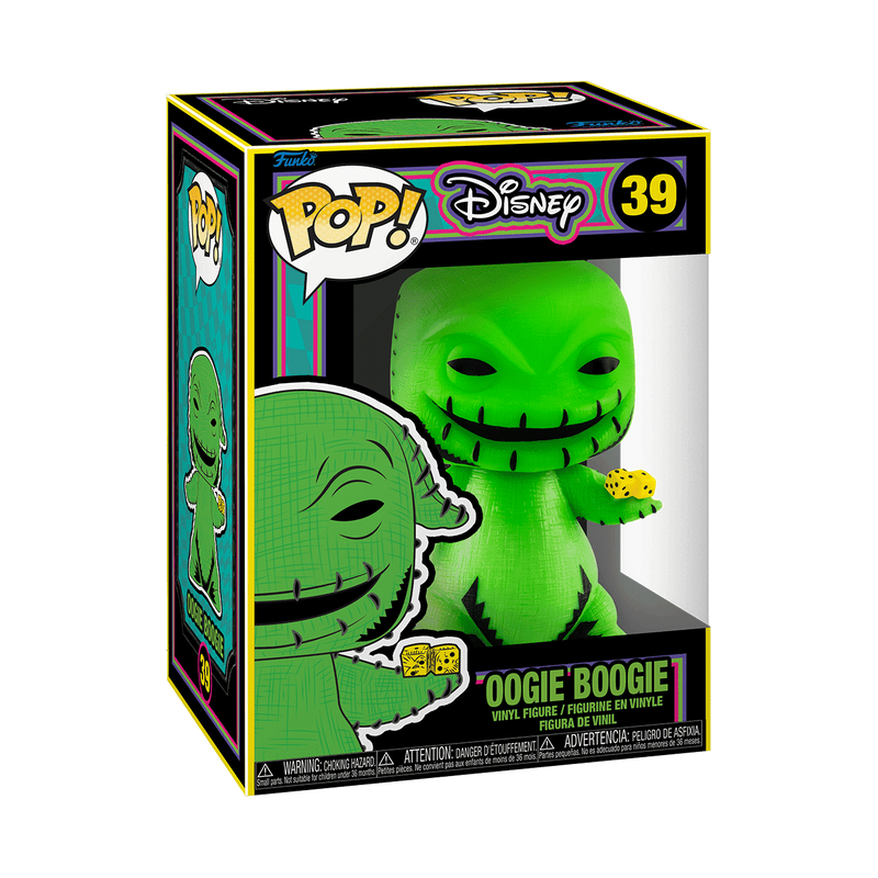 Funko POP!: Disney - Oogie Boogie (Blacklight) (The Nightmare Before Christmas) #39