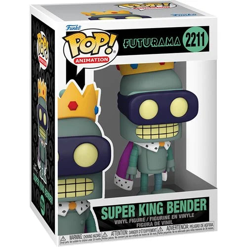 Funko POP! Animation: Futurama - Super King Bender #2211