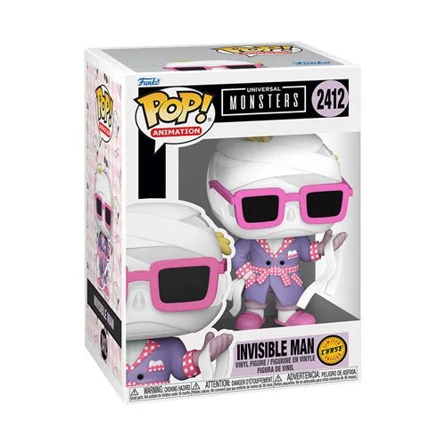 Funko POP! Animation: Universal Monsters - Invisible Man #2412 (Limited Chase Edition)
