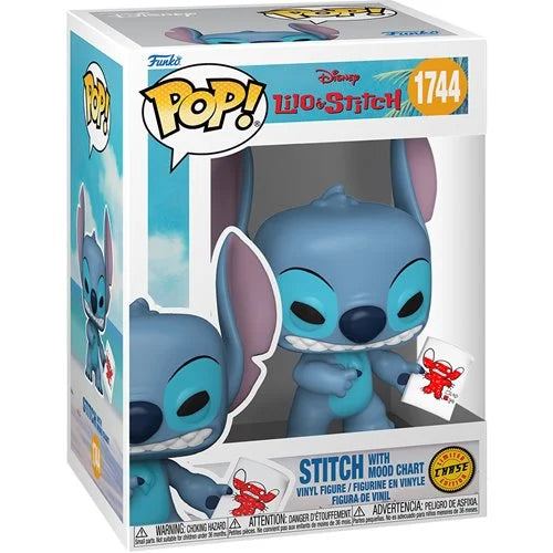 Funko POP!: Lilo & Stitch - Stitch with Mood Chart #1744