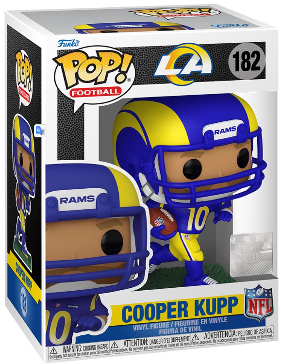 Funko POP! Football: LA - Cooper Kupp (NFL) (Los Angeles Rams) #182