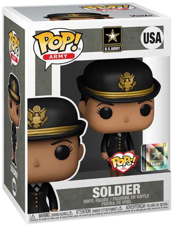 Funko POP! Army: U.S. Army - Soldier (Hispanic Female) USA