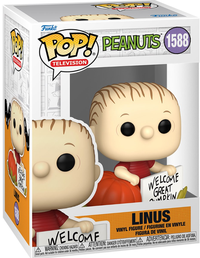 Funko POP! Television: Peanuts - Linus (Welcome Great Pumpkin) (Charlie Brown) #1588