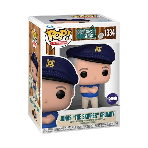 Funko POP! Television: Gilligan's Island - Jonas 'The Skipper' Grumby #1334