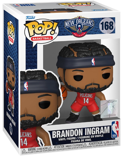 Funko POP! Basketball: New Orleans Pelicans - Brandon Ingram #168