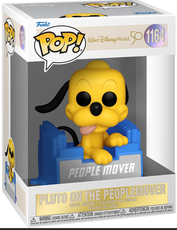 Funko POP!: Walt Disney World 50 - Pluto on the PeopleMover #1164