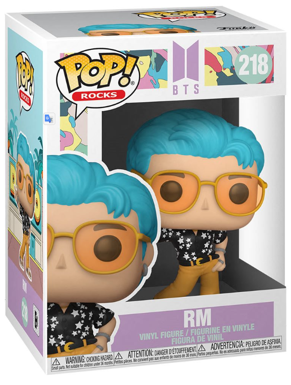 Funko POP! Rocks: BTS - RM (Dynamite) #218