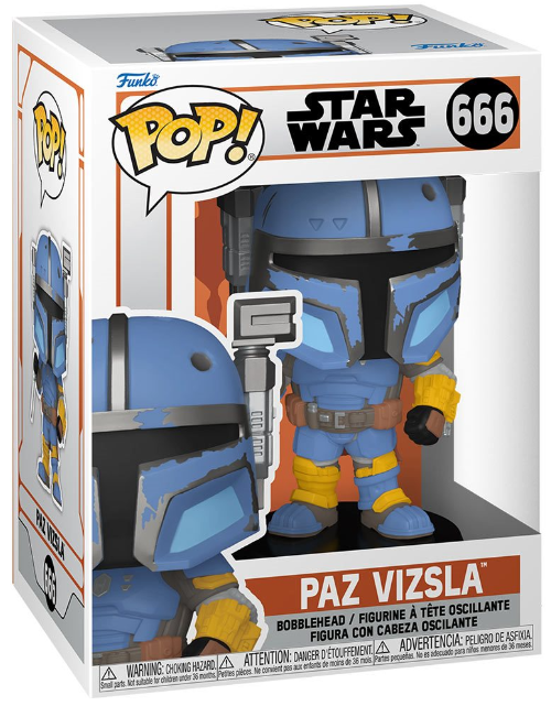 Funko POP:! Star Wars - Paz Vizsla (The Mandalorian) #666