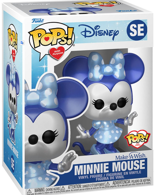 Funko POP! With Purpose: Disney - Minnie Mouse (Metallic) (Make-A-Wish) (SE)