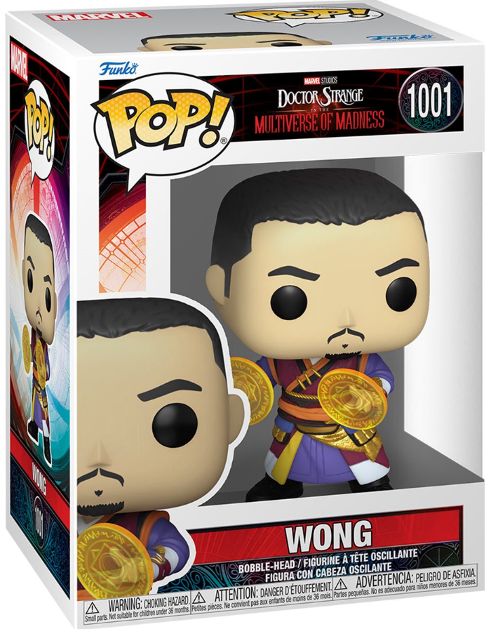 Funko POP! Doctor Strange Multiverse of Madness - Wong #1001 (Marvel Studios)