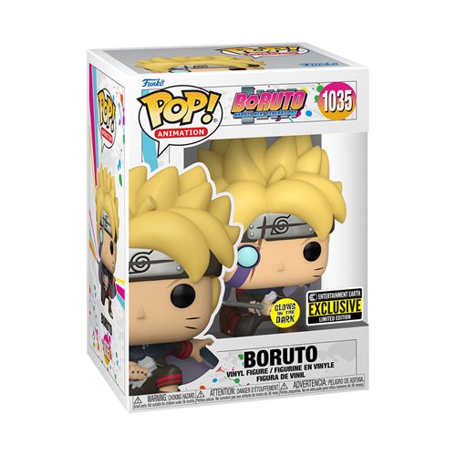Funko POP! Animation: Boruto - Boruto with Marks #1035 (Glow-in-the-Dark) (Entertainment Earth Exclusive)