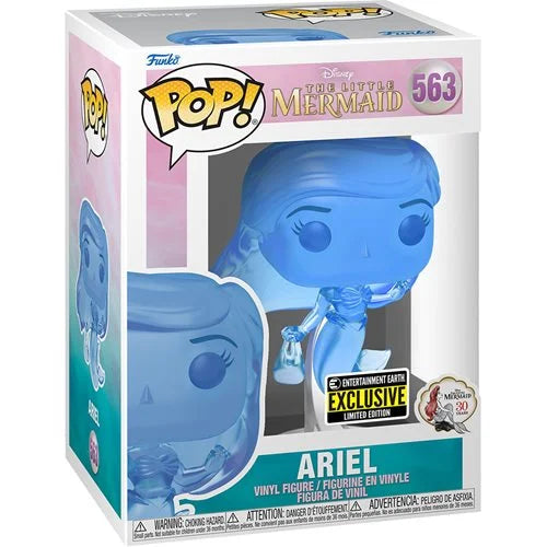 Funko POP!: The Little Mermaid - Ariel Blue Translucent #563 (Disney)