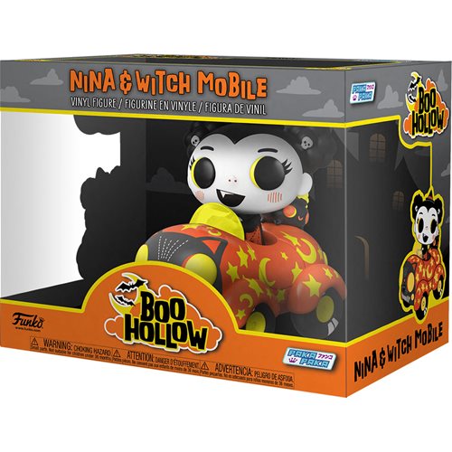 Funko POP! Rides: Paka Paka Boo Hollow - Nina & Witch Mobile