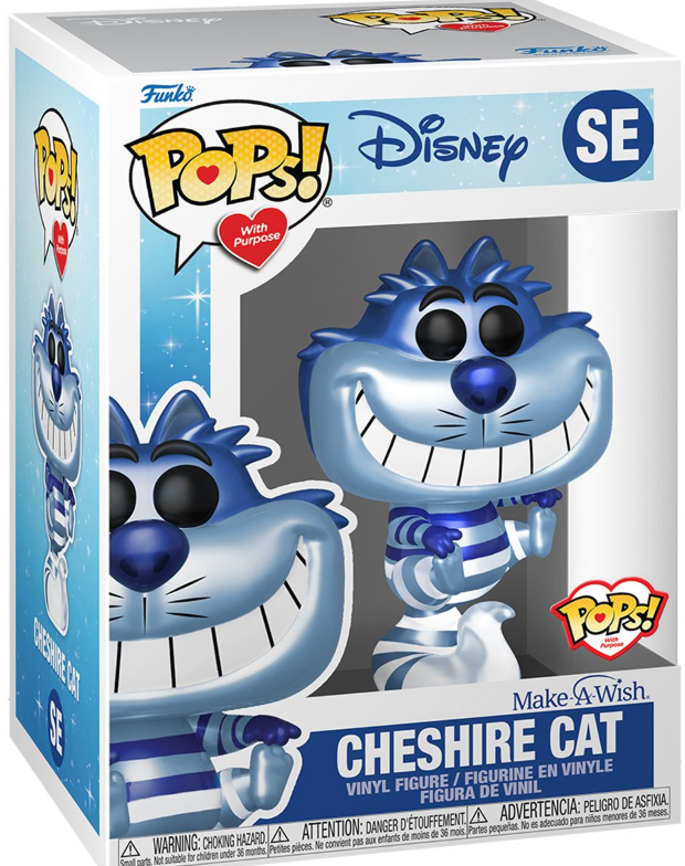Funko POP! With Purpose: Disney - Cheshire Cat (Metallic) (Make-A-Wish) (SE)