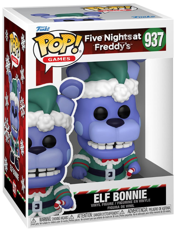 Funko POP! Games: Five Nights at Freddy's - Elf Bonnie (Holiday) #937