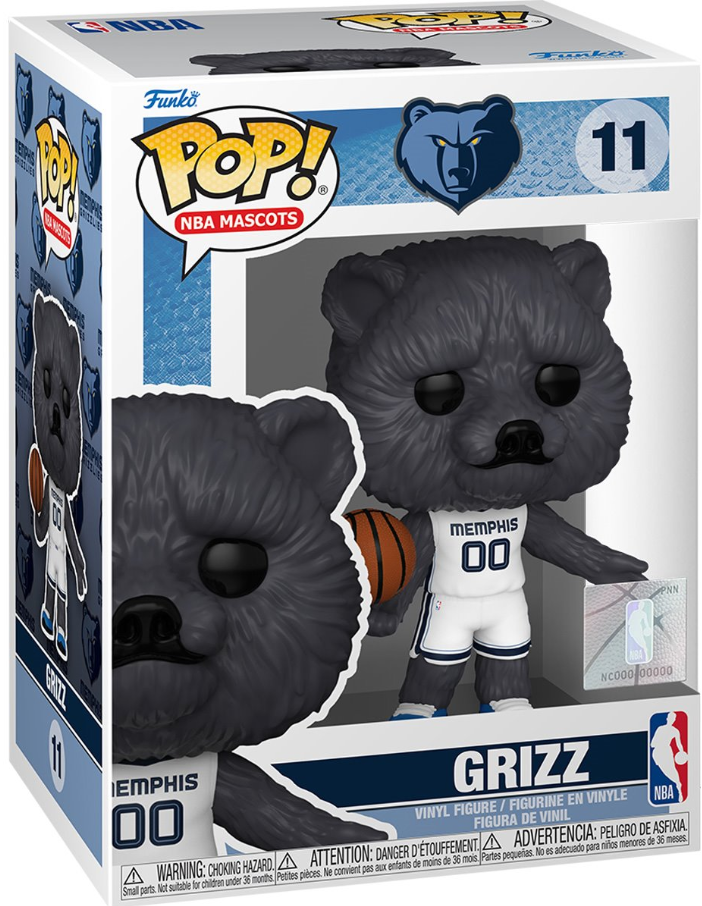 Funko POP! NBA Mascots: Memphis Grizzlies - Grizz #11