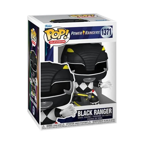 Funko POP! Television: Power Rangers - Black Ranger #1371 (Mighty Morphin) (30th Anniversary)