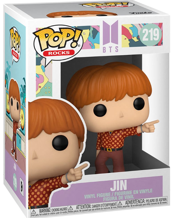 Funko POP! Rocks: BTS - Jin (Dynamite) #219