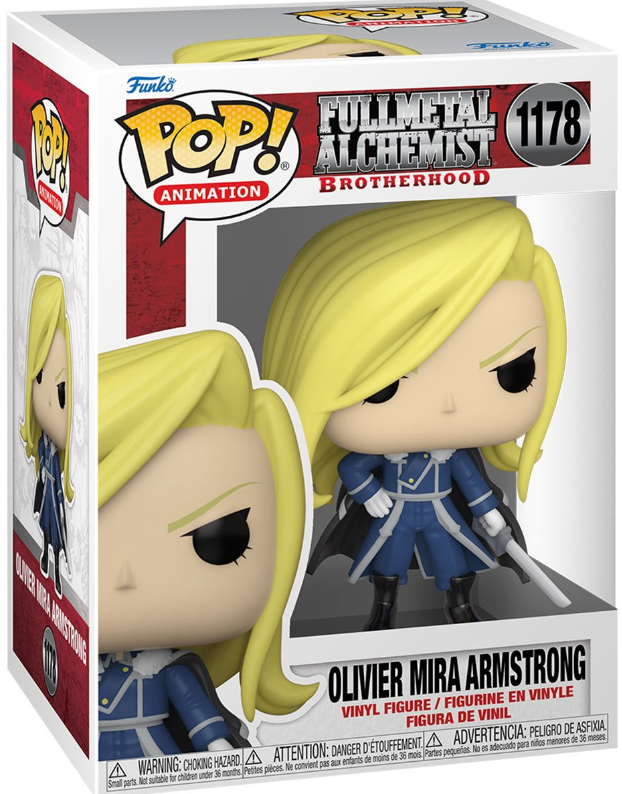 Funko POP! Animation: Fullmetal Alchemist Brotherhood - Olivier Mira Armstrong with Sword #1178