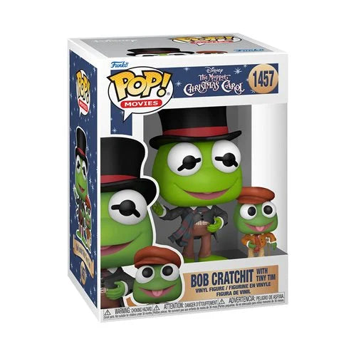 Funko POP! Movies: The Muppet Christmas Carol - Bob Cratchit with Tiny Tim #1457 (Disney)