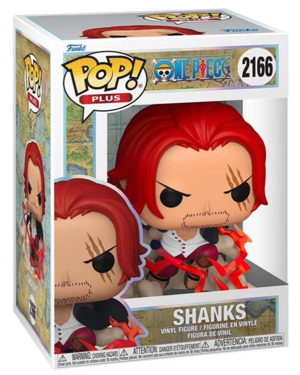 Funko POP! Plus: One Piece - Shanks #2166