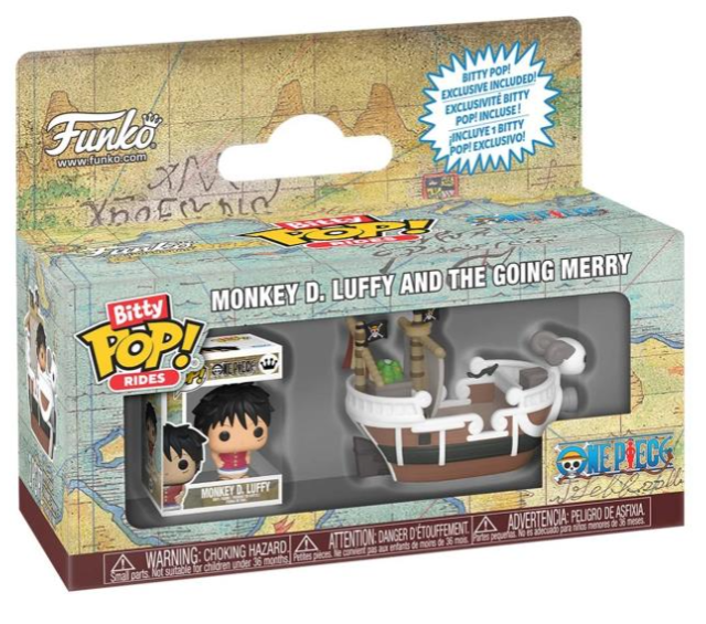Funko Bitty POP! Rides: One Piece - Monkey D. Luffy and the Going Merry