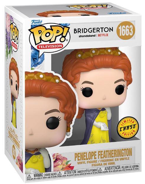 Funko POP! Television: Bridgerton - Penelope Featherington (Netflix) #1663 (Limited Chase Edition)