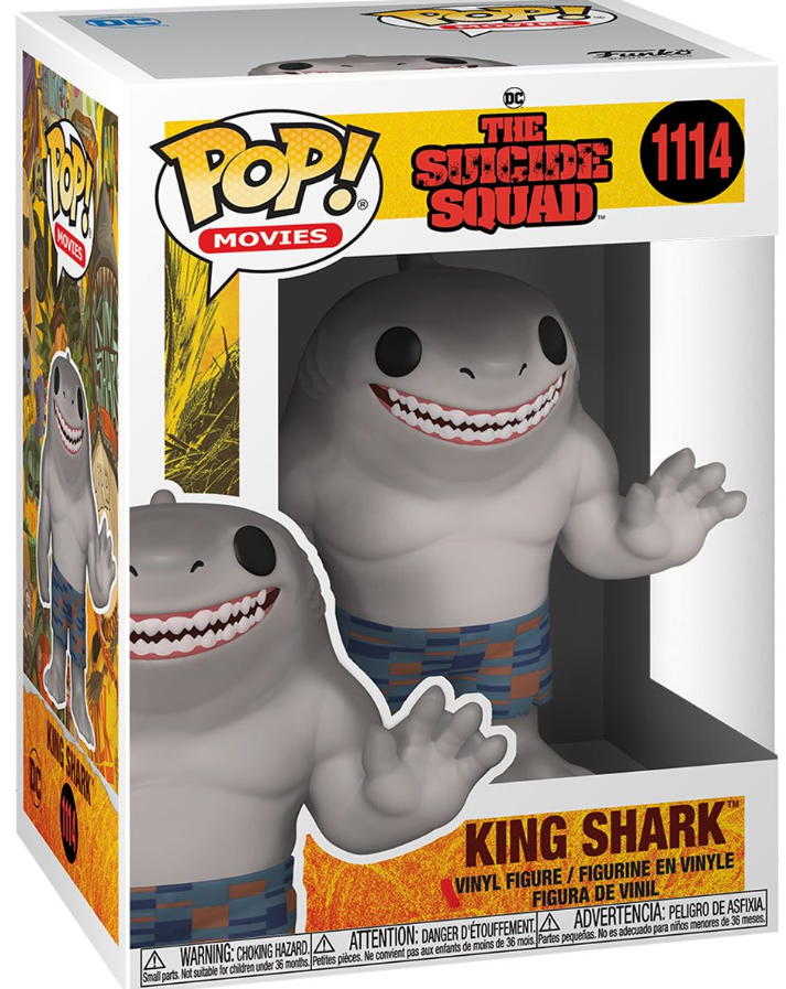Funko POP! Movies: The Suicide Squad - King Shark #1114 (DC)