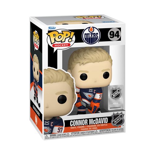 Funko POP! Hockey: Edmonton Oilers - Connor McDavid #94 (Home) (NHL)