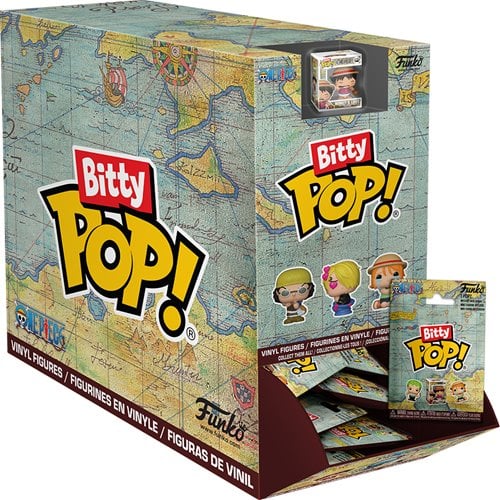 Funko Bitty POP!: One Piece - Mini-Figure Singles Display Case of 32